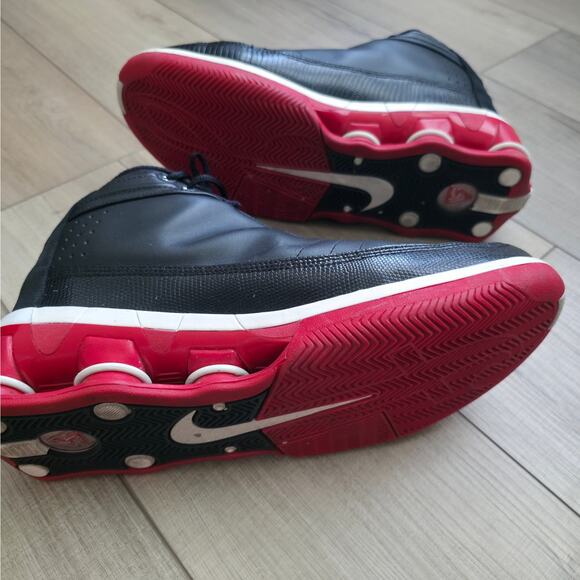 Nike 2004 Shox VC 4 Bred Black Red Vince Carter Sneakers Men Sz 12 310379-011 - Picture 16 of 16